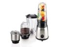 Lee Star 400 Watts Stainless Steel Nutri-Mix Plus (LE-810) Mixer Grinder with 4 Jars