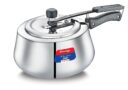 Prestige Nakshatra Cute Svachh Stainless Pressure Cooker with Unique Deep Lid for Spillage Control, 3 Litre, Silver