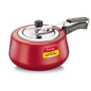 PrestigePrestige Nakshatra Cute Red Duo Svachh Aluminium Inner Lid Pressure Cooker 3.0 Litre
