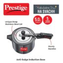 Prestige Nakshatra Duo Plus Svachh Hard Anodized Aluminum Pressure Cooker 2.0 L